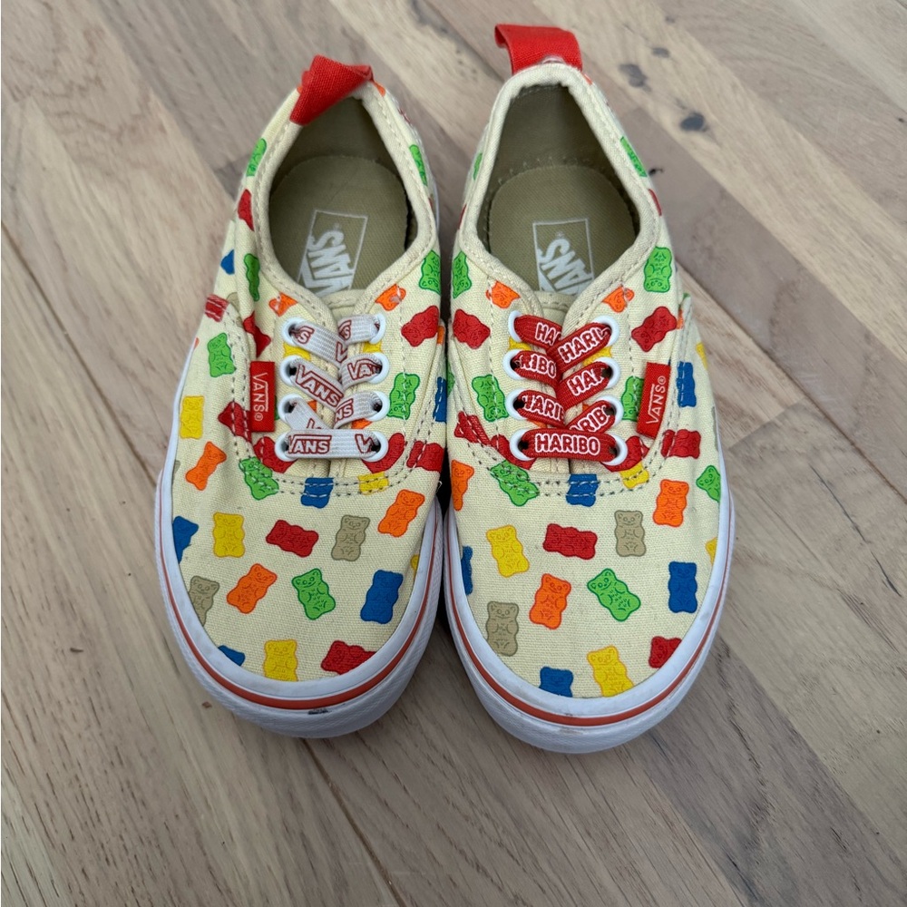 Vans Kids Haribo gummy bear sneaker, 12.5, EUC